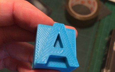 3D Printed Type Experiments